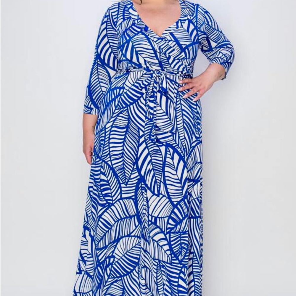 Blue maxi